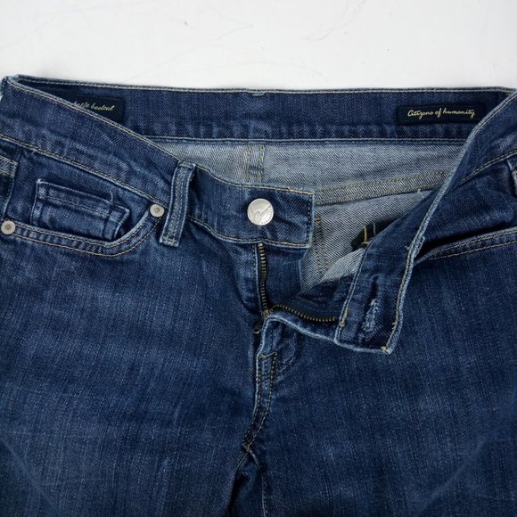 Citizens Of Humanity Dita Bootcut Jeans Women Petite Size 27 Blue - Picture 5 of 8